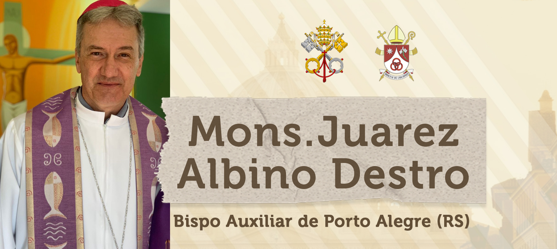 Papa Francisco nomeia bispo auxiliar para a arquidiocese de